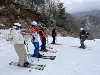 スキー指導者養成講習会 実技講習会IIの様子1