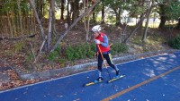 3回目の「ノルディックローラースキー練習会4」