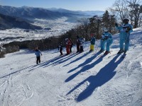 スキー技術選手権クリニックの様子1