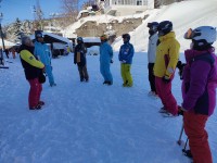 スキー指導者養成講習会 実技講習会IIの様子1