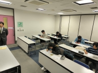 スキー準指導員検定会 理論検定の様子3