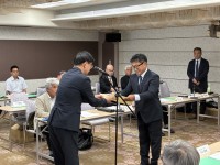 伝達表彰の様子1」