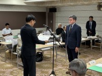 伝達表彰の様子1」